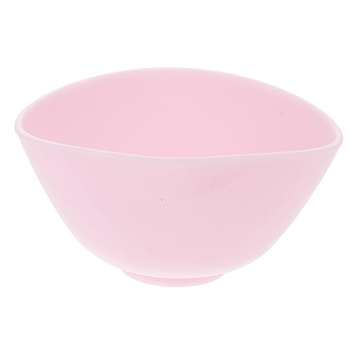 Homoyoyo Bielenda Máscara de algas – Cuenco de silicona rosa para el cuidado facial DIY – Cuenco cosmético para mezclar máscaras – Ideal para mujeres y mujeres, 1 unidad