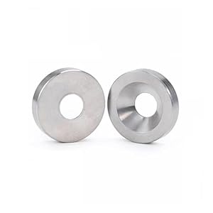 Clenea 2 szt. Stożkowe Podkładki Wklęsłe Stal Nierdzewna