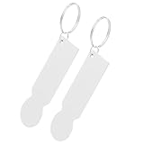 Porte-clés pour jeton de caddie : un joli porte-clés pratique pour ranger vos clés et compatible avec les jetons de caddie et les clés de caddie de supermarché