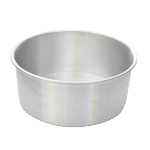 A-to-Z Supply ALCP0803 Layer Cake Pan, 8" Dia. x 3"H, Round, Aluminum