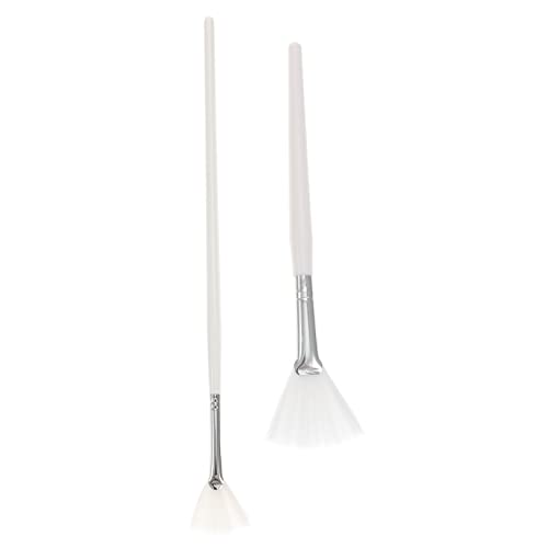 SAFIGLE 2Piezas Mango De Cepillo Herramienta De Aplicador Suave Para Cuidado Facial