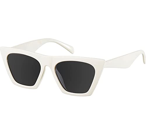 Image of ARICKS Vintage Square Cat Eye Sunglasses Women Retro Trendy Sunglasses