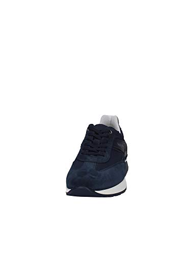 Nero Giardini Sneaker in Pelle Uomo Blu 40 Taglia