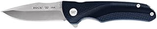 Buck Knives 840 Sprint Select, Easy Opening Ball Bearing Flipper Liner Lock Folding Pocket Knife with Removable Clip, 420HC Blade