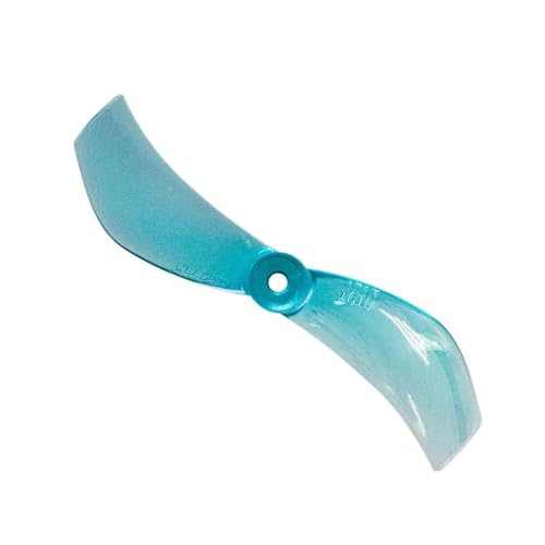 Hélice 2 pales 1610 40mm bleue avec trou 1.5mm pour drone 1S Nano FPV