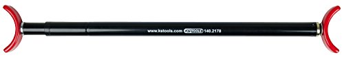 KS Tools 140.2178 Barra de apoyo telescópica para capós y portones traseros, 64-109 cm