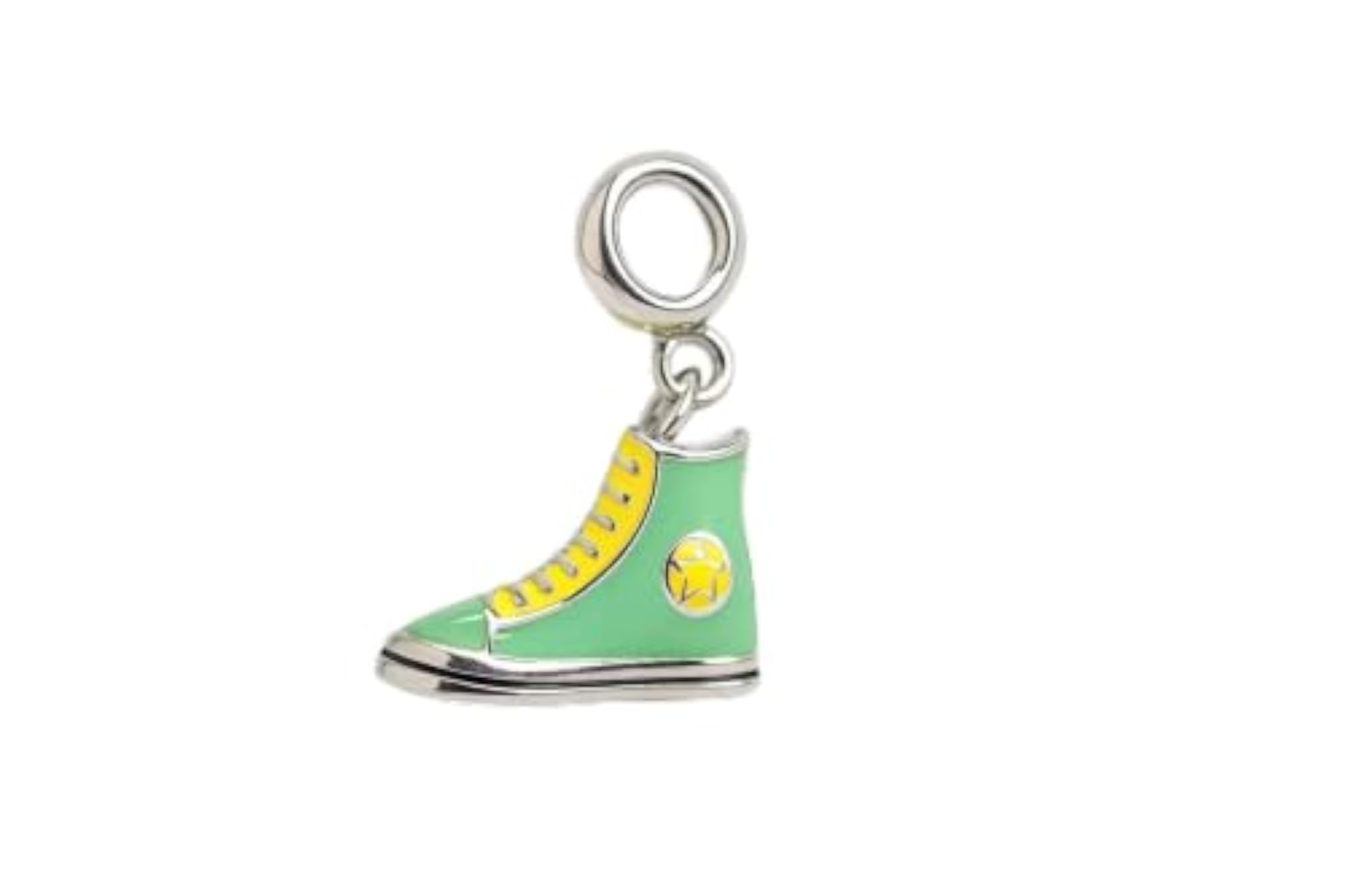 925 Sterling Silver Sneaker Charm, Gift for Women