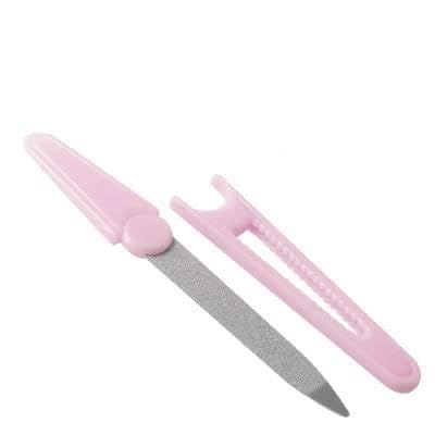 Ruilogod Nail Beauty Care Herramienta Archivo Manicure Pedicure Pink