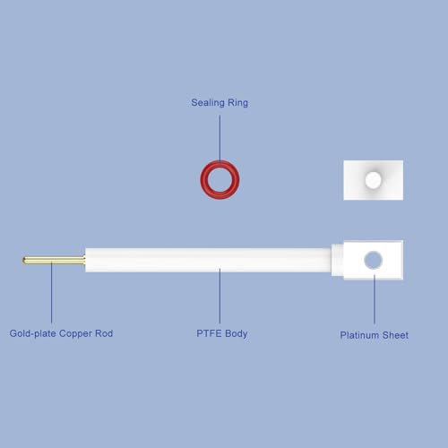 Support d'électrodes PTFE Labasics pour cellule d'électrolyse et pinces