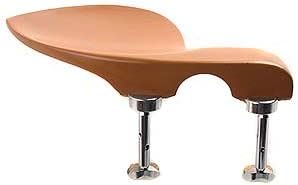 Guarneri 3/4-4/4 バイオリンチンレスト - ツゲ ヒルブラケット付き