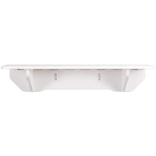 Étagère murale pliable blanche support rangement cuisine maison