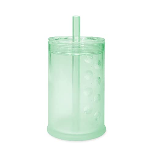 Olababy Clear View Silicone Training Cup with Straw Lid Toddler Sippy Trainer 12mo