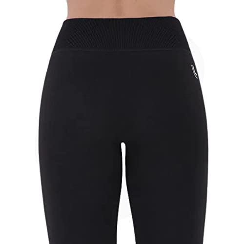 Lupo Act Seamless, Calça Legging Adulto Unissex, Preto (Black), G Paquete De 3