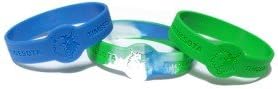 مقتنيات إلى الأبد Minnesota Timberwolves 3 Pack of Wristbands