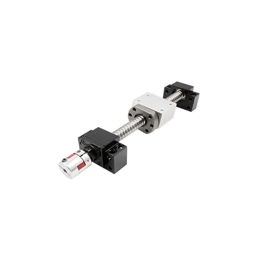 Metal Ball Screw nut 300 to 950mm SFU2005 Set Rolled Ball Screw End Machined+Flange Nut+Housing DSG20H+BKBF/EKEF/FKFF15 End Support+Coupler(950mm)