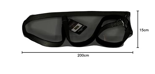 HUNTER Verstellbare Führleine NEOPREN, Farbe: oliv/schwarz, strapazierfähiges Nylon, 3-fache Verstellmöglichkeit, weiche Neoprenpolsterung, ideal für Alltag und Training, Größe: 15/200