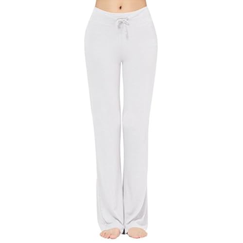 Pantalones largos de yoga para mujer, pantalones bombachos, pantalones harén, pantalones ligeros de verano, pantalones Marlene de talla grande, H267-003, 36 Extra Largo