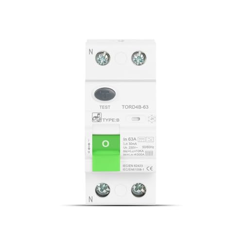 Disjoncteur différentiel Type B 4P 32A 100mA 10KA pour borne EVSE - 2