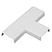 Legrand Wiremold NMW11 Nonmetallic Plastic Raceway for Extending Power, T Fitting, White (1 Pack)