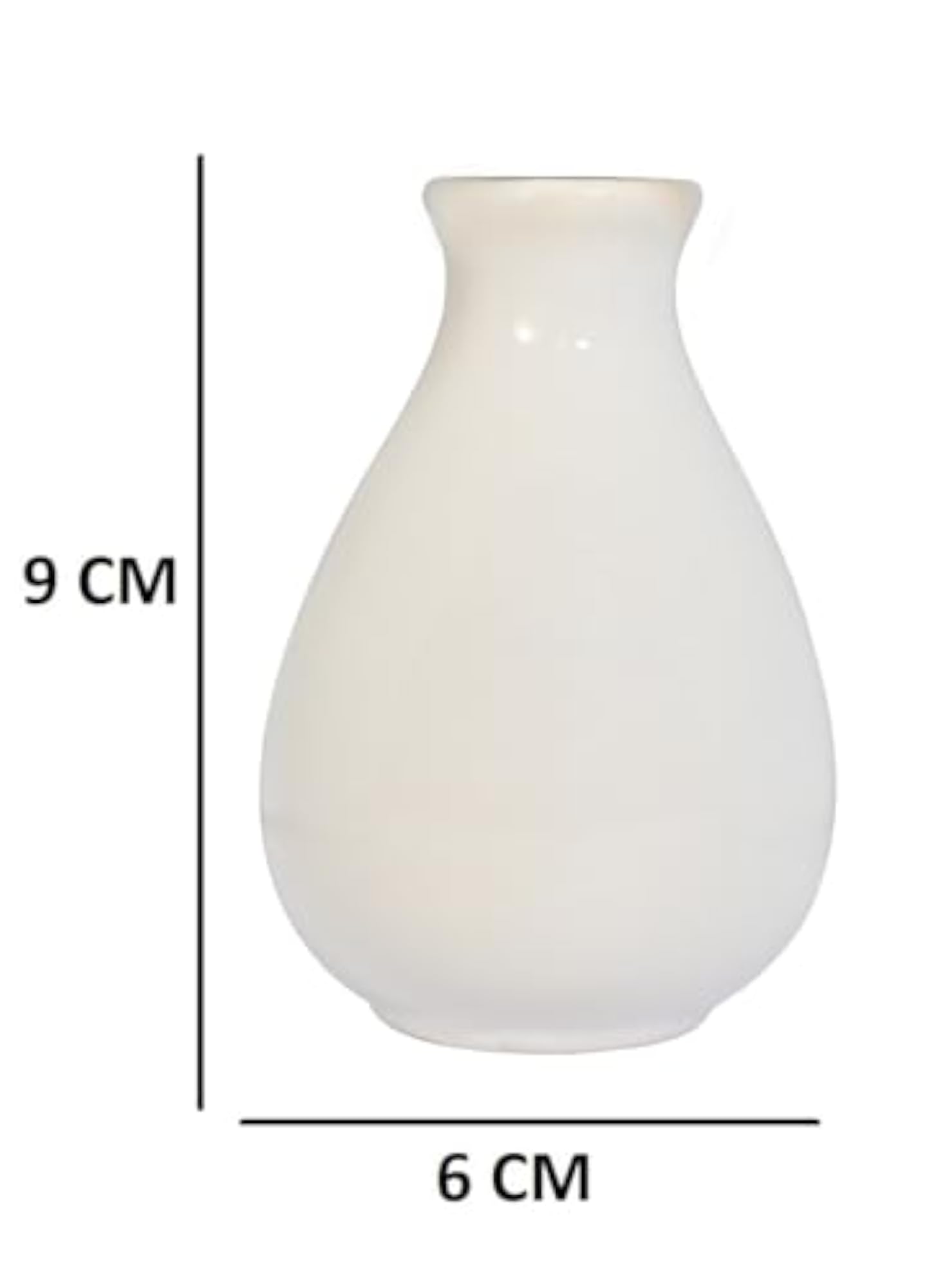 Empty Ceramic Aroma Reed Diffuser Pot for Home Décor