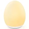 MediAcous Night Light for Kids, Baby Night Light with 7 Colors Changing & Dimming Function, Rechargeable Night Light…