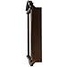 Bedford Clock Collection George 22 Inch Chestnut Wood Chiming Pendulum Wall Clock