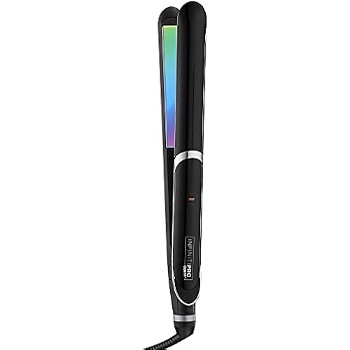 INFINITIPRO BY CONAIR Rainbow Titanium Flat Iron, 1-inch