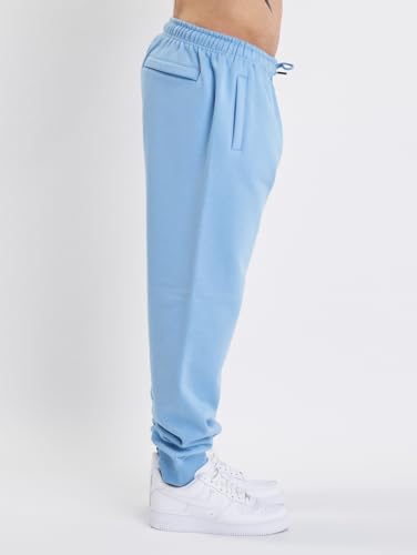 Amstaff Herren Logo 2.0 Jogginghose | Sweatpants aus Baumwolle & Polyester | Reguläre Passform | Atmungsaktiv | 3XL, Blau