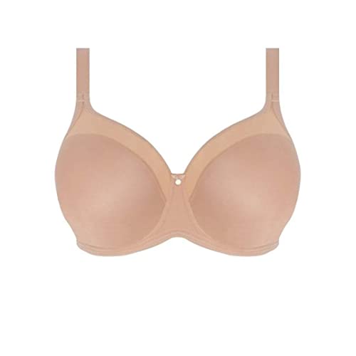 Elomi Women's Plus Size Smooth Underwire Molded Bra, Black, 38G #TOP3