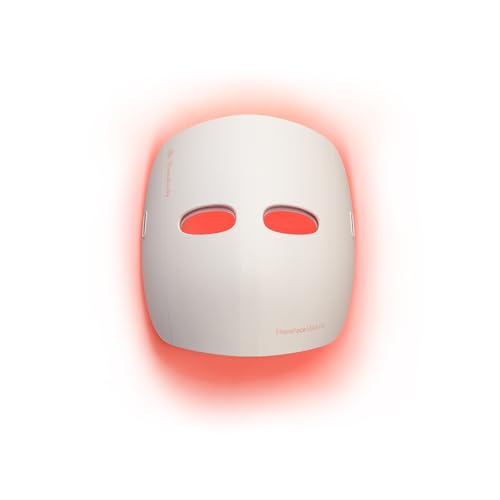TheraFace Therabody Mask Glo - Cordless LED Skincare Face Mask with Red/Blue/Infrared Light & Relaxing Scalp Massage for Glowing, Healthier-Looking Skin - FDA Cleared