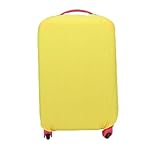 Beaupretty Funda Elástica para Maleta de Viaje Protector Lavable y Antidesgaste para Trolley Amarilla Resistente Polvo y Arañazos