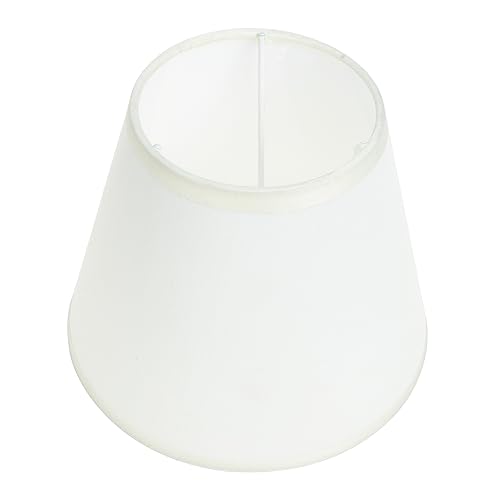 NULYLU Elegant Drum Lamp Shade Block Print Design Small Vintage Style Fabric Lamp Shade for Ceiling Light