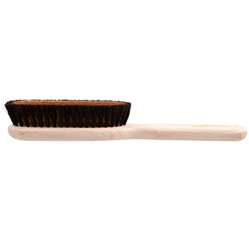 Chris Christensen Boar Dog Brush, Groom Like A Professional, Ionic Series, Brass Bristles, Positive Ionic Charge Pulls Debris And Dander, Large #TOP1