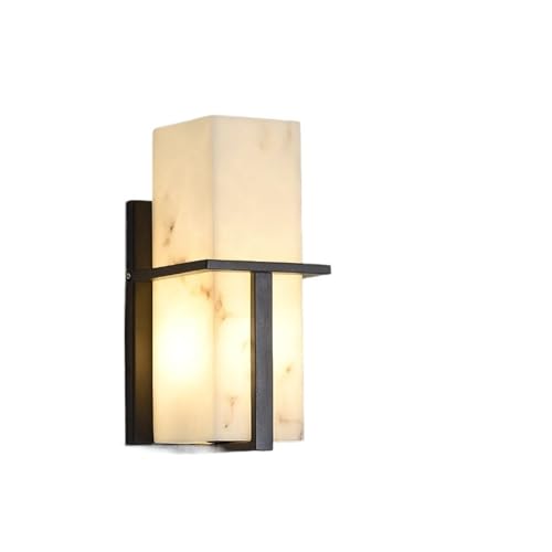 Applique murale LED design marbre lumineusement chaude pour jardin et extérieur contemporain