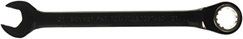 Stanley Proto JSCVM21 Reverse Ratcheting Combination Spline Wrench, 21mm