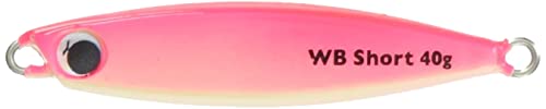 メロン屋工房 メタルジグ ウィークベイト ショート 40g グローピンク WBS40 ルアー