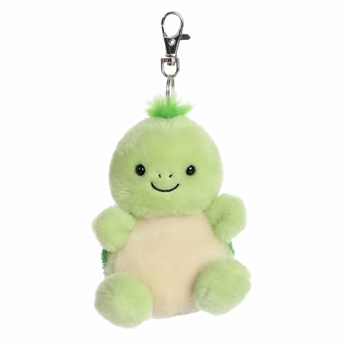 Petite peluche tortue verte anti-stress à emporter partout