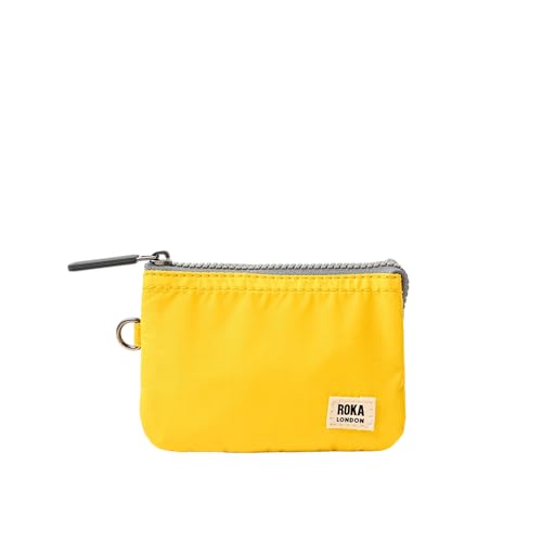 Portefeuille ripstop léger ROKA London avec compartiments zippés sécurisés taille S