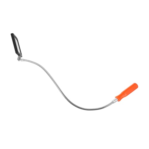 COSMEVIVI Mirror for Mechanic Flexible 85mm Rectangle Auto Inspection Tool Telescopic Inspection Mirr