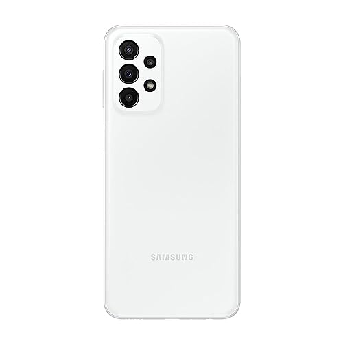 SAMSUNG Galaxy A23 128GB 5G Wi-Fi Tela 6.6‘ Dual Chip 4GB RAM C mera Quádrupla + Selfie 8MP Bateria de 5000mAh - Branco,Modelo: SM-A236MZWGZTO glide