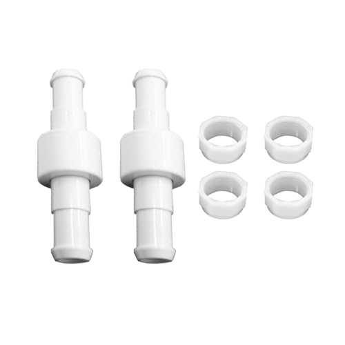 ALINREDBX 2 Pack Pool Cleaner Hose Ball Bearing Swivels D15 D20 Compatible with Zodiac Polaris 180 280 380 480 3900 Pool Cleaner Hose Swivel Pool Cleaner Replacement Parts