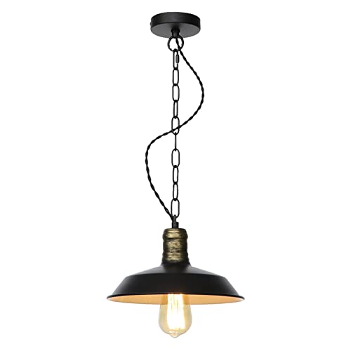Suspension luminaire vintage réglable pour éclairer une table à manger ou un bar