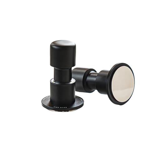 Timemore 58,4 Mm, Schlagpulverhammer, Flacher Boden, Edelstahl, Espresso-Schlaghämmer, Automatischer Rückprall, Kaffeezubehör(Flat Bottomed White) 4 Timemore 58,4 Mm, Schlagpulverhammer, Flacher Boden, Edelstahl, Espresso-Schlaghämmer, Automatischer Rückprall, Kaffeezubehör(Flat Bottomed White)