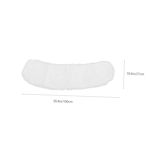 Artificial Fur Wrap Shawl for Winter Lightweight Faux Fur Shawl for Decorative Winter Wrap for and Outdoor Use Height2