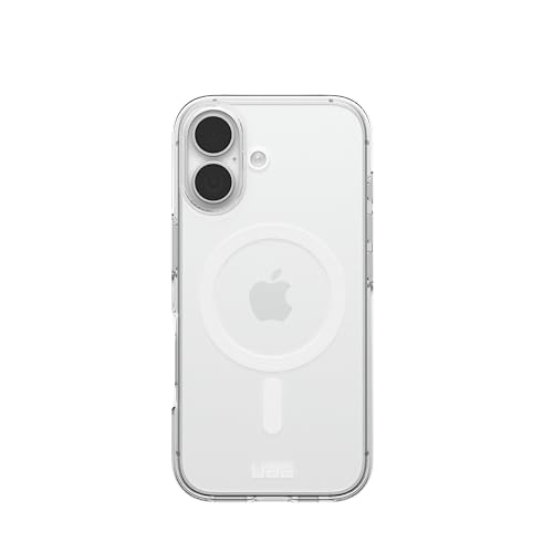 Image of Urban Armor Gear UAG Scout Clear Mag-Safe Compatible, Slim Rugged Premium Impact Resistant Protective Case /Cover Designed for iPhone 17 (2025) (Military Drop Tested) - Ice /White