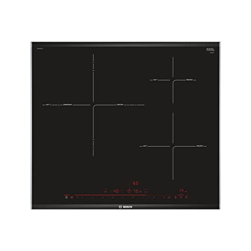 Bosch PID675DC1E - Serie | 8 Placa de inducción, Negro, 60 centimeters, 3 zonas I Gran zona 32 cm, Premium