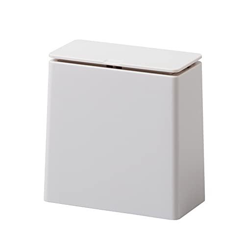 ideaco ゴミ箱 フタ付き グレー 1.4L TUBELOR mini flap