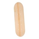 CORHAD Tabla de Skate DIY para Doble Cara Madera de Arce Material para Principiantes y Personalizar Patineta Básica para Pintar y Decorar