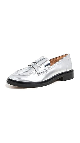 Image of Madewell Women's The Vernon Loafer in Specchio Leather