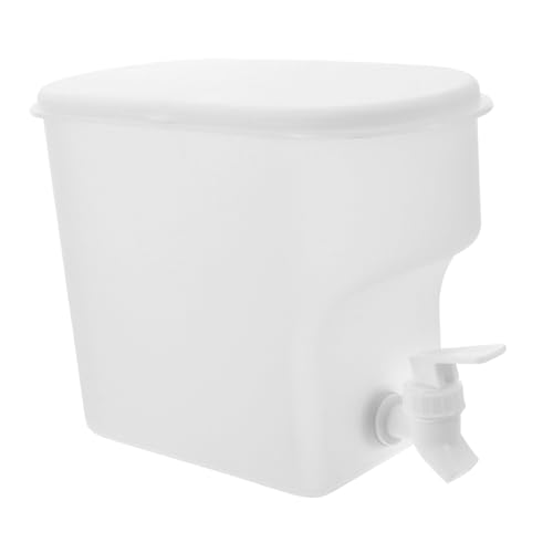 LALAFINA 冷蔵庫対応大容量 冷水壺蛇口付きシンプルデザイン家用果汁茶用ウォータージャグ